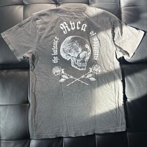 RVCA balance of Opposites men’s short sleeve tee shirt Large Slim Fit